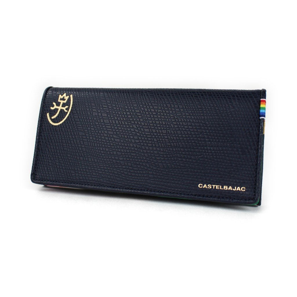 CASTELBAJAC RAINBOW long wallet 079614 Navy