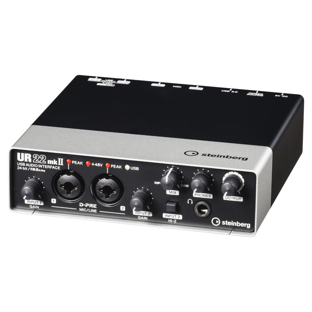 Yamaha Steinberg UR22MKII 2-Channel USB Interface