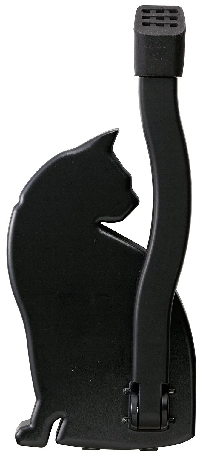 Doorstop Wedge Cat Black AKS-05 by Asahi (Black)