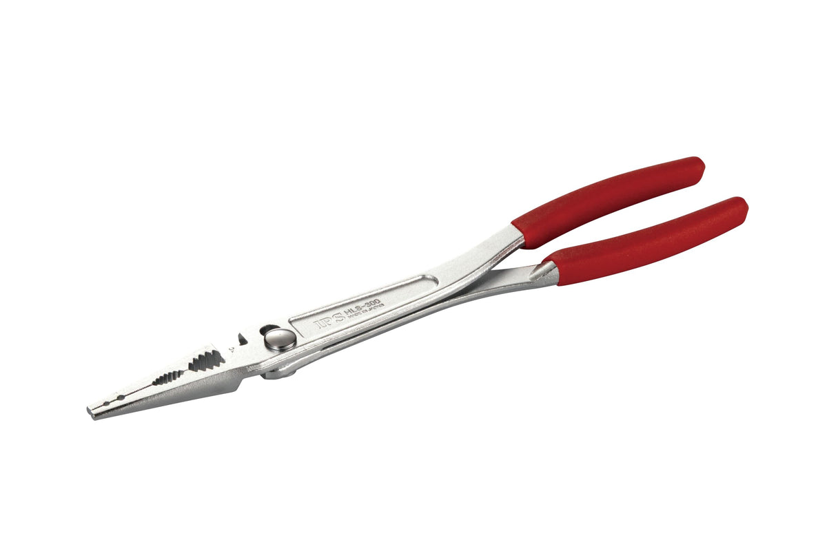 IPS PLIERS HLS-300 Hyper Long Reach Pliers Straight, Extra-Long 11.6-Inch (295mm) – Made in Japan, Tsubame-Sanjo
