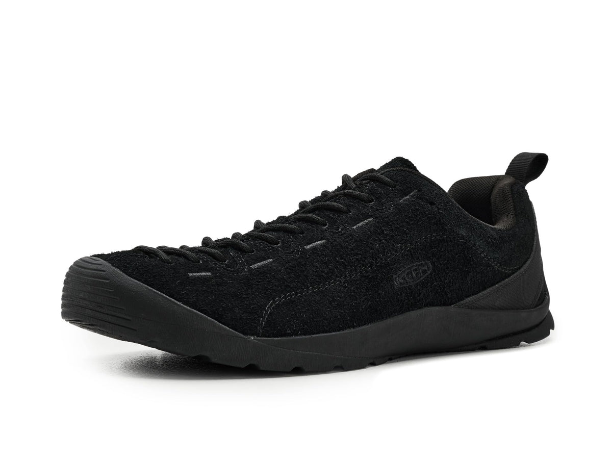 KEEN Men’s Jasper Climbing Approach Style Sneakers, Black/Black, 7 Medium US