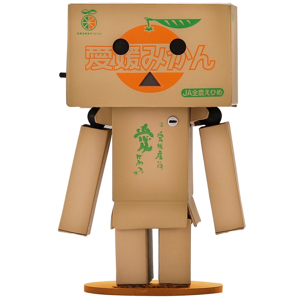 Revoltech Danbo Mini JA Ehime Orange Crate Ver. by Kaiyodo
