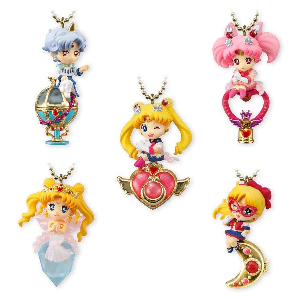 Bandai Shokugan Twinkle Dolly Sailor Moon 4 Action Figure (Set of 5)