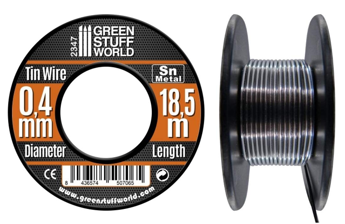 Greenstaff World GSWD-2347 Flexible Wire 0.4mm Diameter Material for Hobby