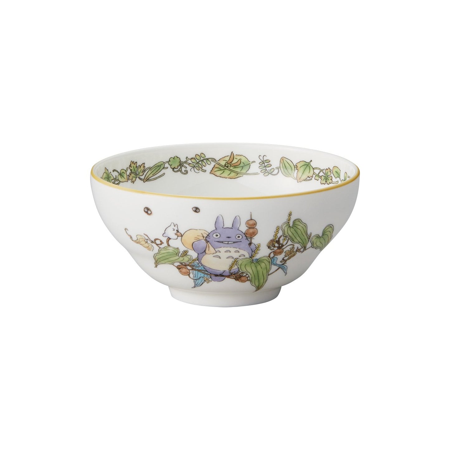 Noritake TT97890/4924-10 Noritake My Neighbor Totoro Rice Bowl, 9.2 fl oz (260 cc), Microwave Safe, 1 Piece, Bone China