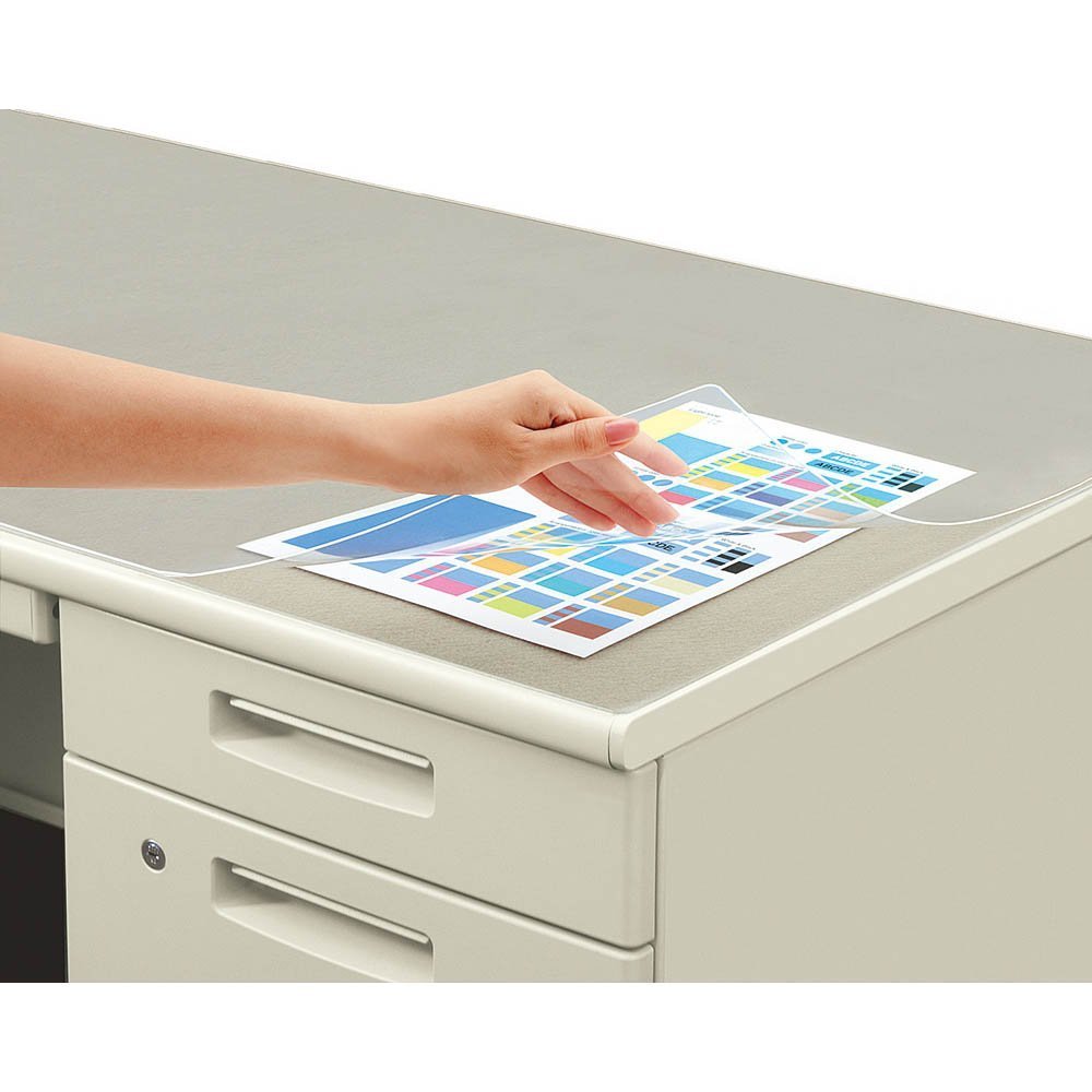 Kokuyo desk mat soft (olefin resin) with underlay 987X587 Ma -1806M