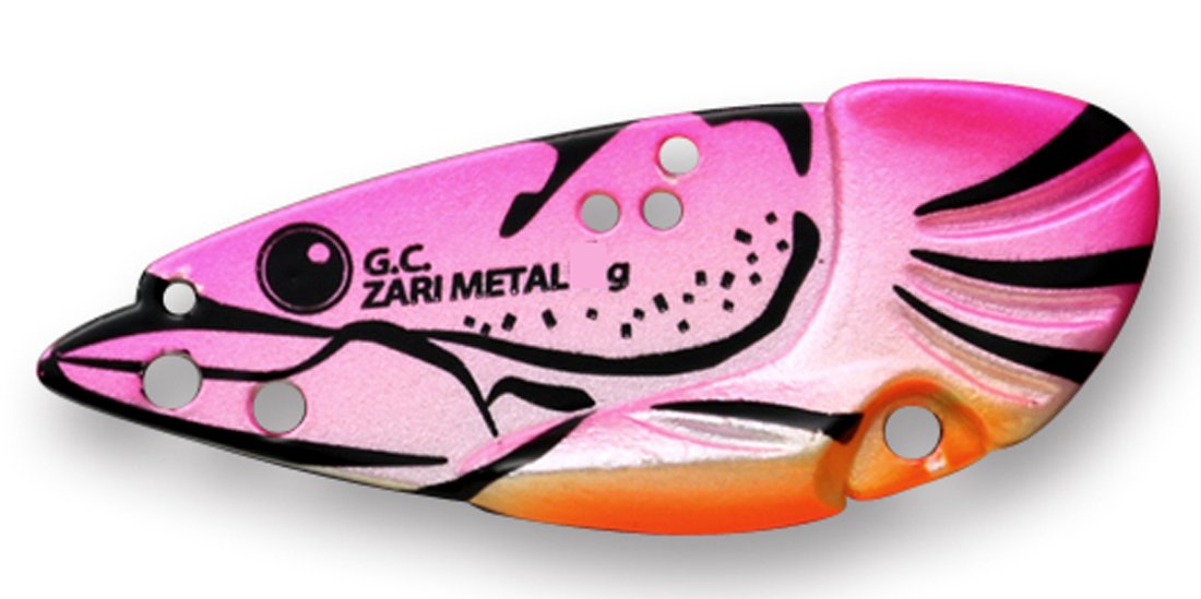 ISSEI Metal Vibe G.C. Zari Metal 0.4 oz (12 g) Gold and Silver #59 Lure