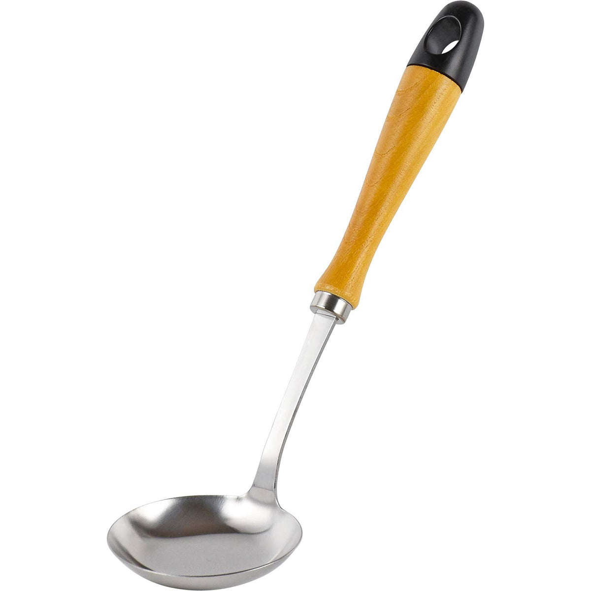 Wahei Freiz G-Cook GC-053 Kitchen Tool, Ladle, Tabletop Size, Wooden Pattern, Made in Japan