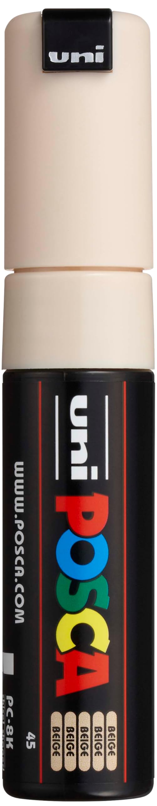 Posca Marker 8K in Beige, Posca Pens for Art Supplies, School Supplies, Rock Art, Fabric Paint, Fabric Markers, Paint Pen, Art Markers, Posca Paint Markers