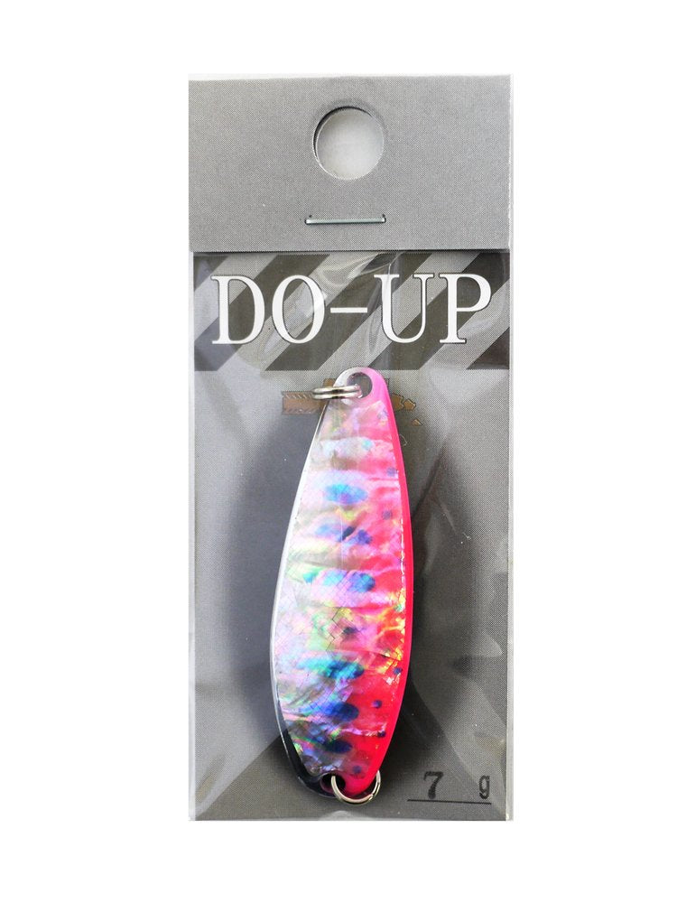 Field Hunter Spoon DO/UP Shell, 2.0 inches (50 mm), 0.2 oz (7 g), Fluorescent Yamame #13 Lure