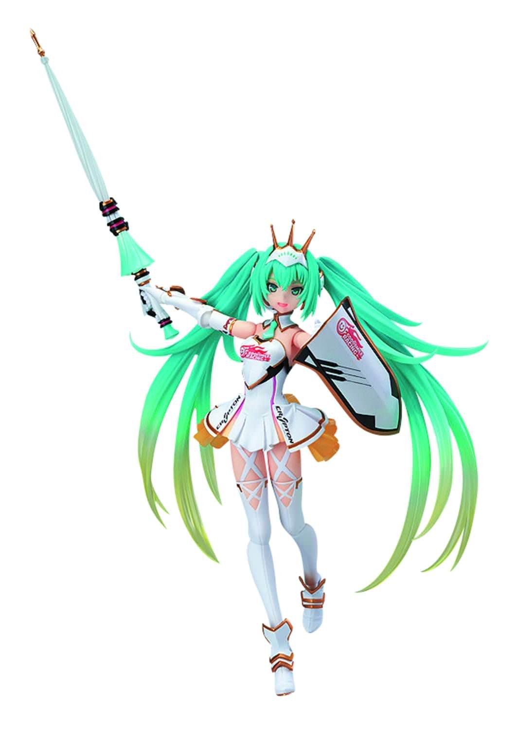 Good Smile Racing Miku Personal Sponsorship Figma Action Figure (Course 2015 Version)