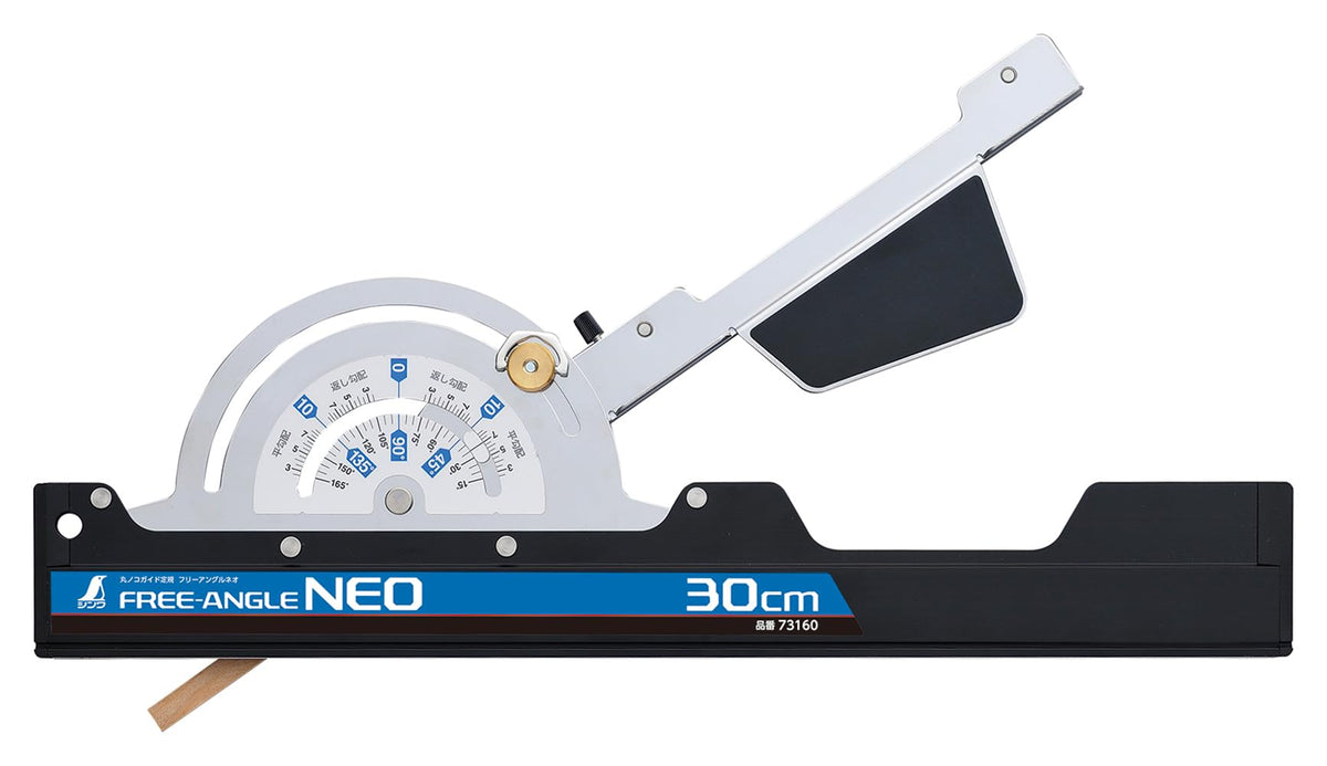 Shinwa Sokutei 73160 Circular Saw Guide Ruler, Free Angle, Neo 11.8 inches (30 cm)