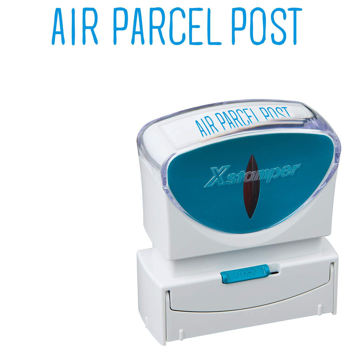 Shachihata Air Parcel X2-B-11083 Capless Business Stamp, B Shape, Indigo