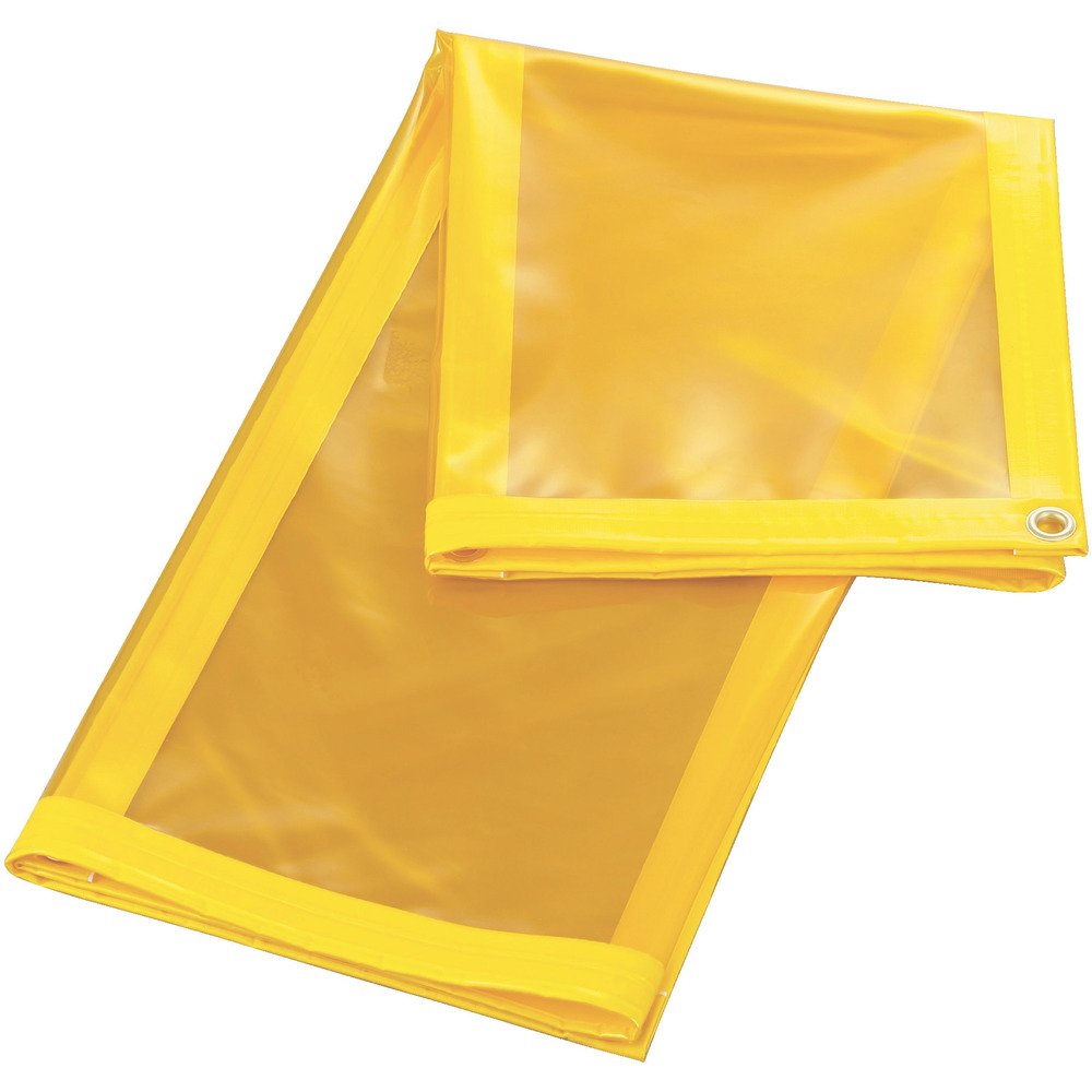 TRUSCO B-7-Y Welding Blackout Sheet Only, 0.70T x W 38.2 x H 78.2 inches (970 x 1970 mm), Yellow