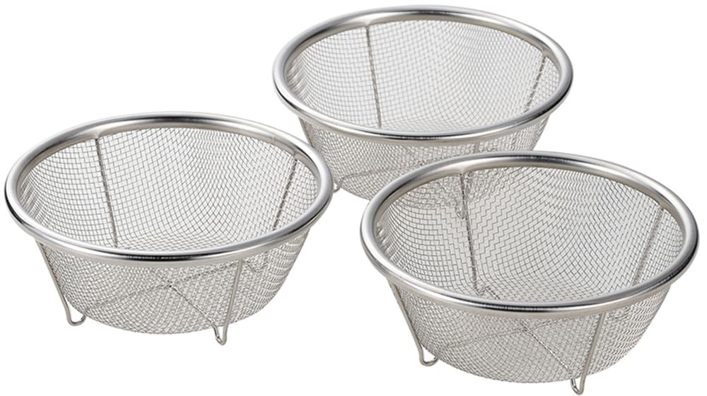 Shimomura 42510 Subdivision, Prepared Colander, Set of 3