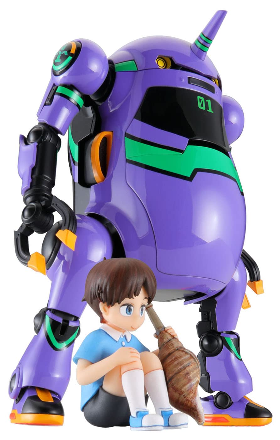 Hasegawa ハセガワ 1:20 MechatroWeGo EVA Collab Series Vol.5 Shogouki + Shinji Ikari Model Kit