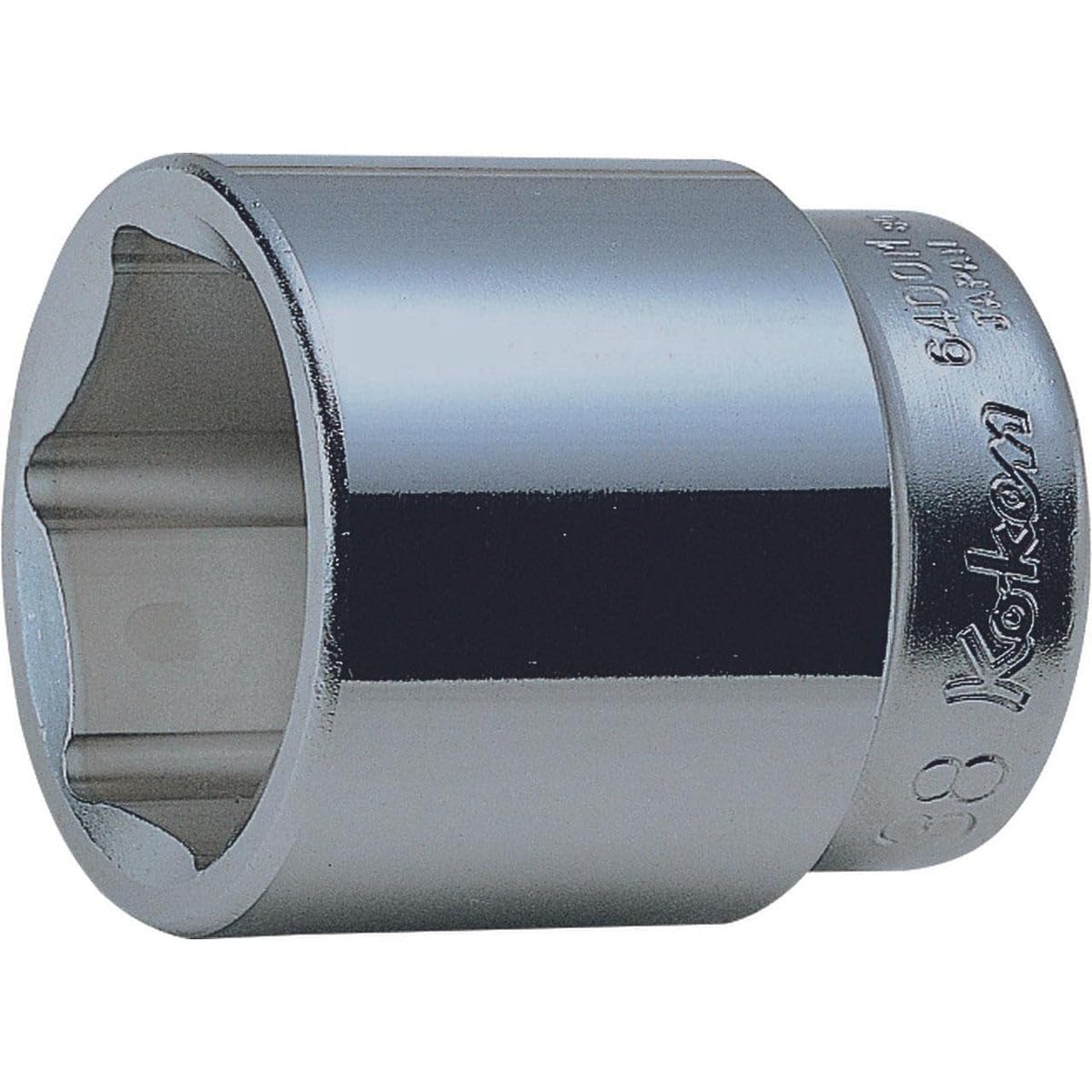 Ko-ken 6400M-17 3/4 Sq. Dr. Socket 17mm 6 point Length 50mm