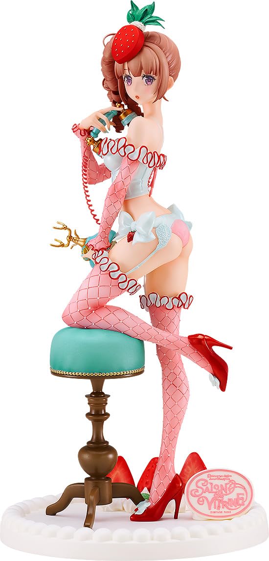 Max Factory SALON de VITRINE Strawberry Short Bustier Girl, 1/6 Scale, Plastic, Pre-painted Complete Figure