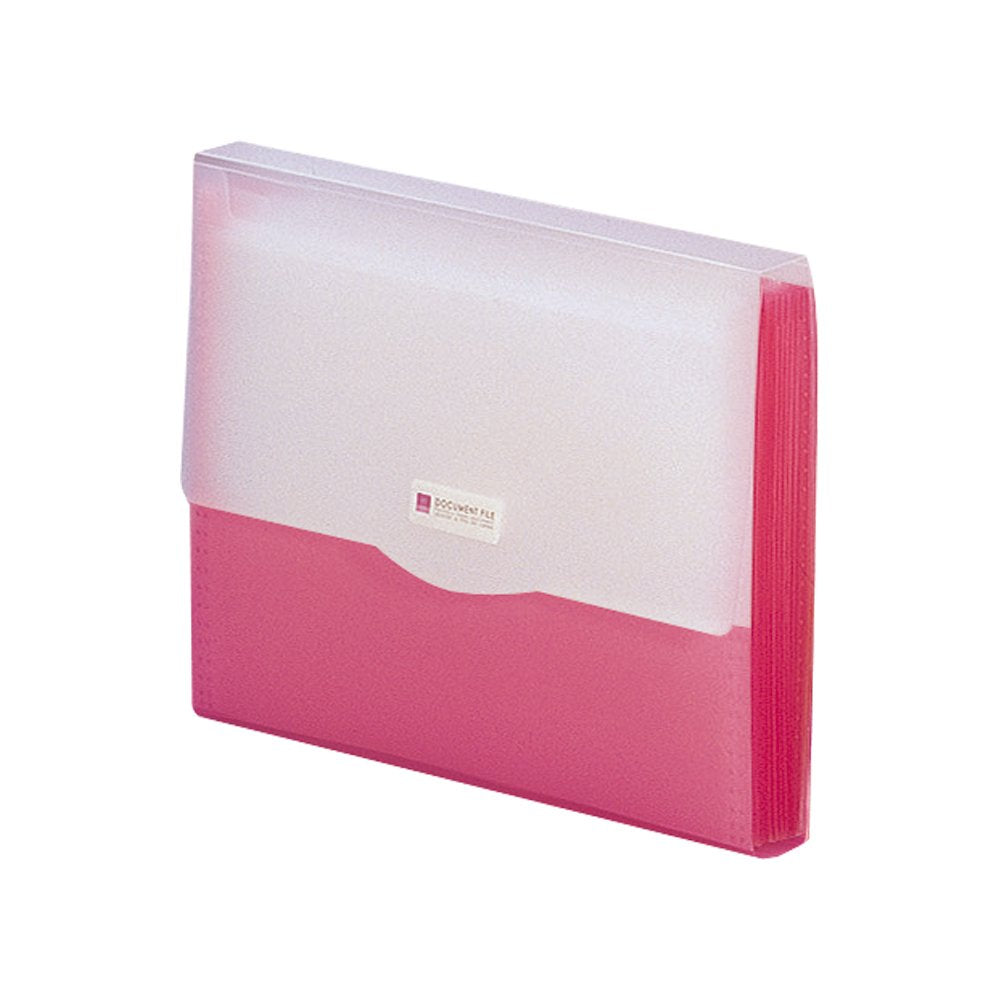 Lihit Lab G5610-3 Document File, A4, Red