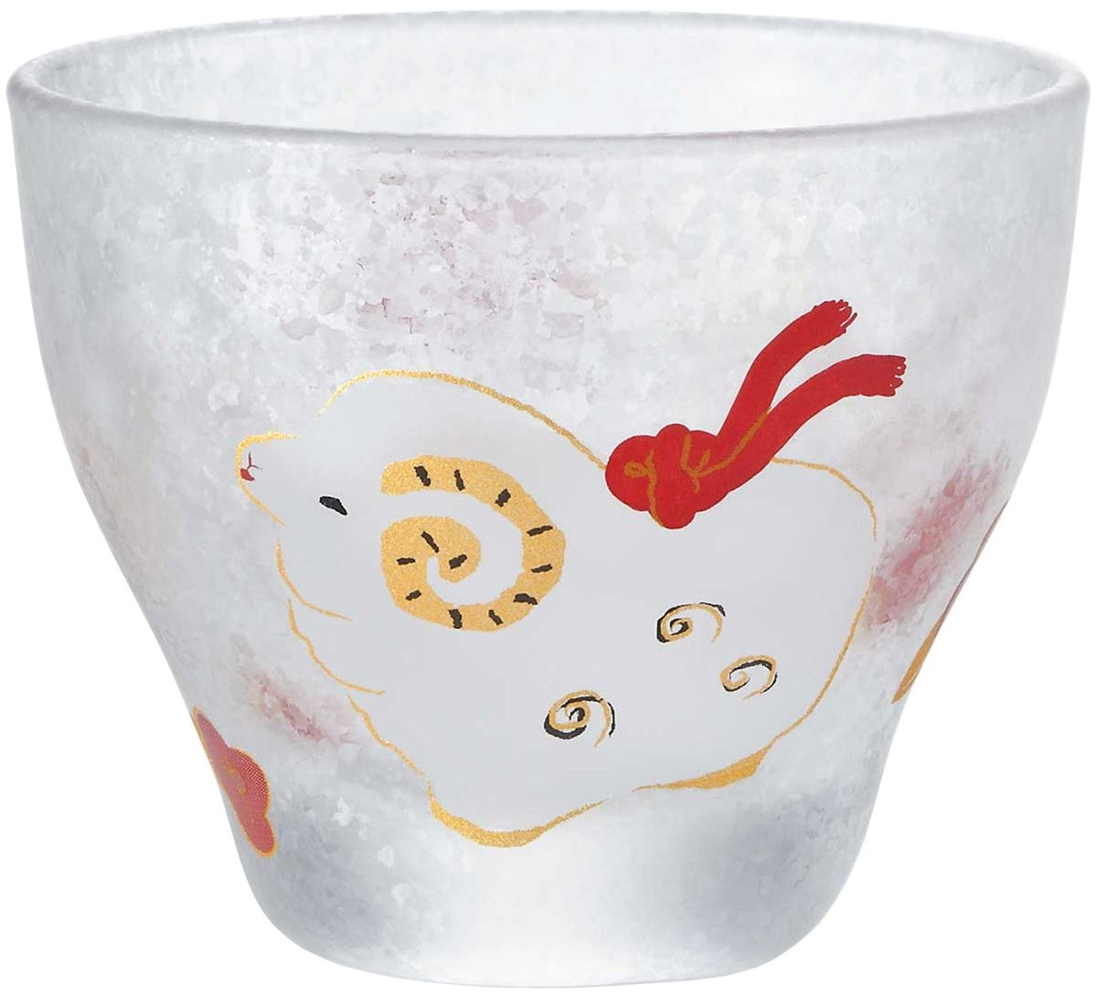 Aderia 6021 Sake Cup, Medeta Zodiac Un, 3.0 fl oz (90 ml), Inogui, Ochoko, Sake Glass, Made in Japan, Comes in a Presentation Box, Birthday Gift