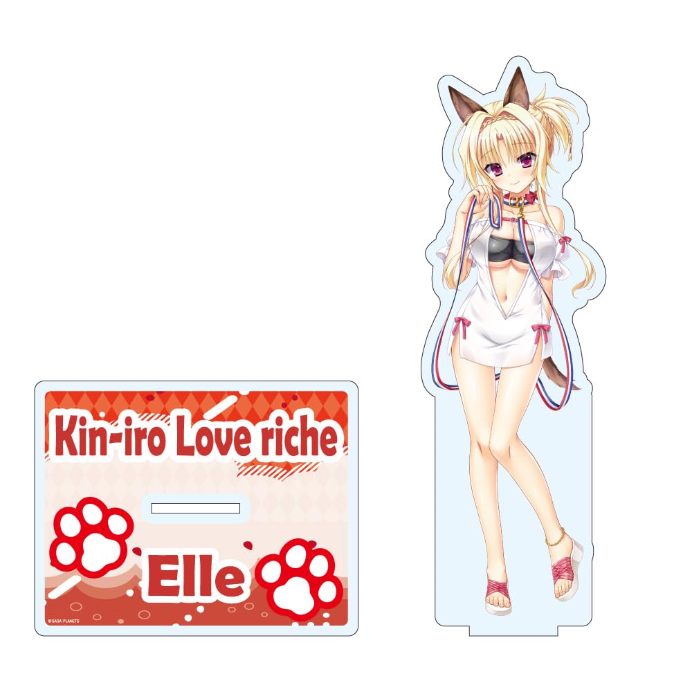 Golden Labrucci Eloina Di Cavallero Esta Illustrated Acrylic Stand Dog Version