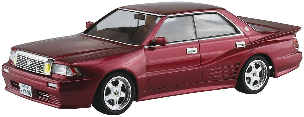 Aoshima 1989 UZS131 Toyota Crown (Blister Style) 1:24 Scale Model Kit