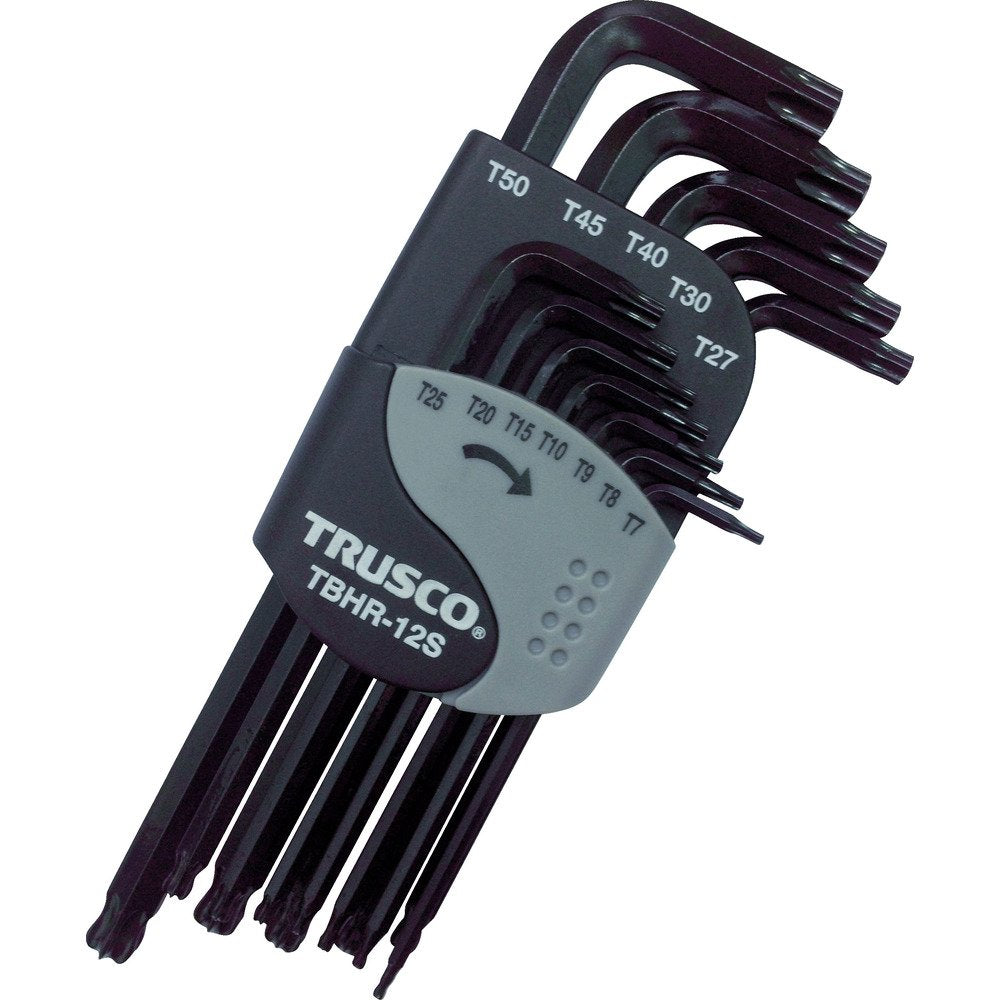 TRUSCO Ball-point Hexagon Lobe Wrench TBHR-12S
