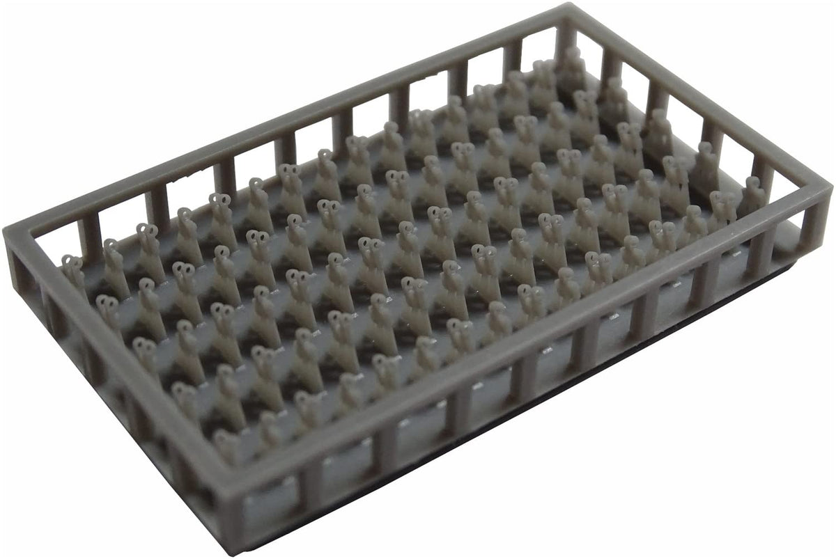 Chino Model CM-076B Universal Movable Hinges, Ultra Small Type, 0.06 inches (1.5 mm), 40 Pieces, Plastic Model Parts