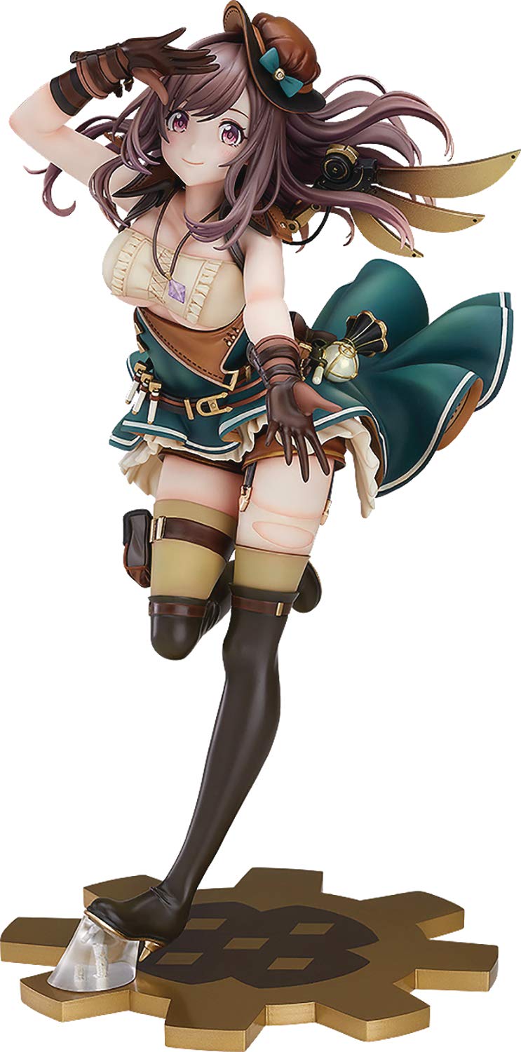 Good Smile The Idolmaster Shiny Colors: Kogane Tsukioka (Face of Treasure Version) 1:7 Scale PVC Figure, Multicolor