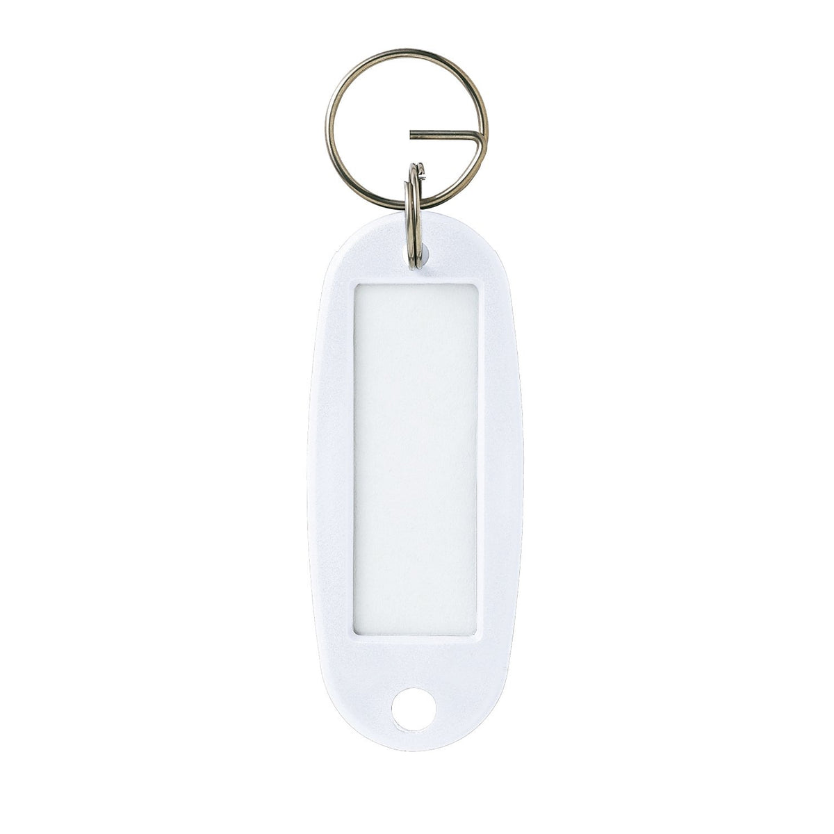Open Industries KH-50-10-WH Key Holder, Name Tag, White, 10 Pieces