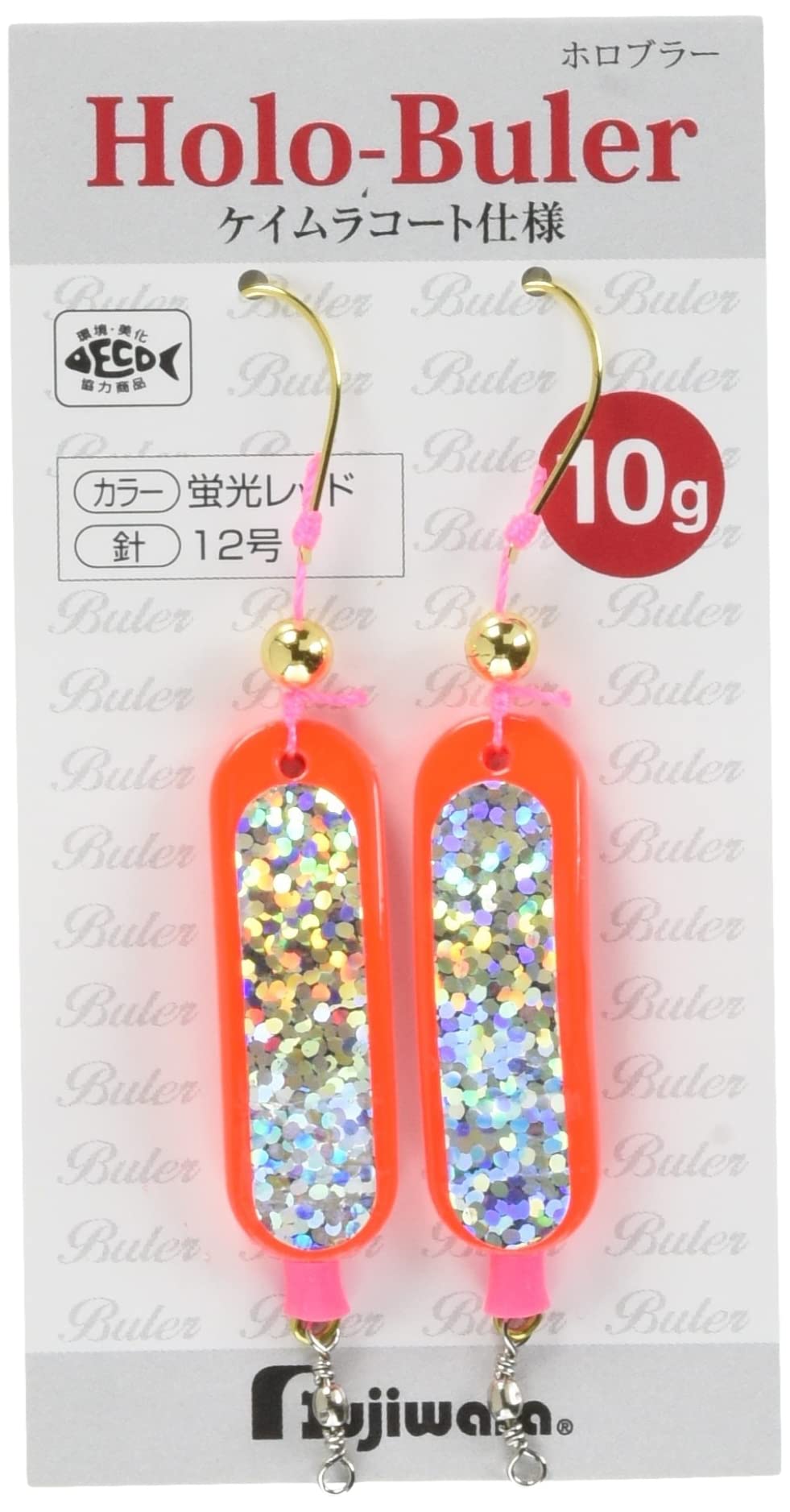 Fujiwara Holo Bra, 0.4 oz (10 g), Fluorescent Red