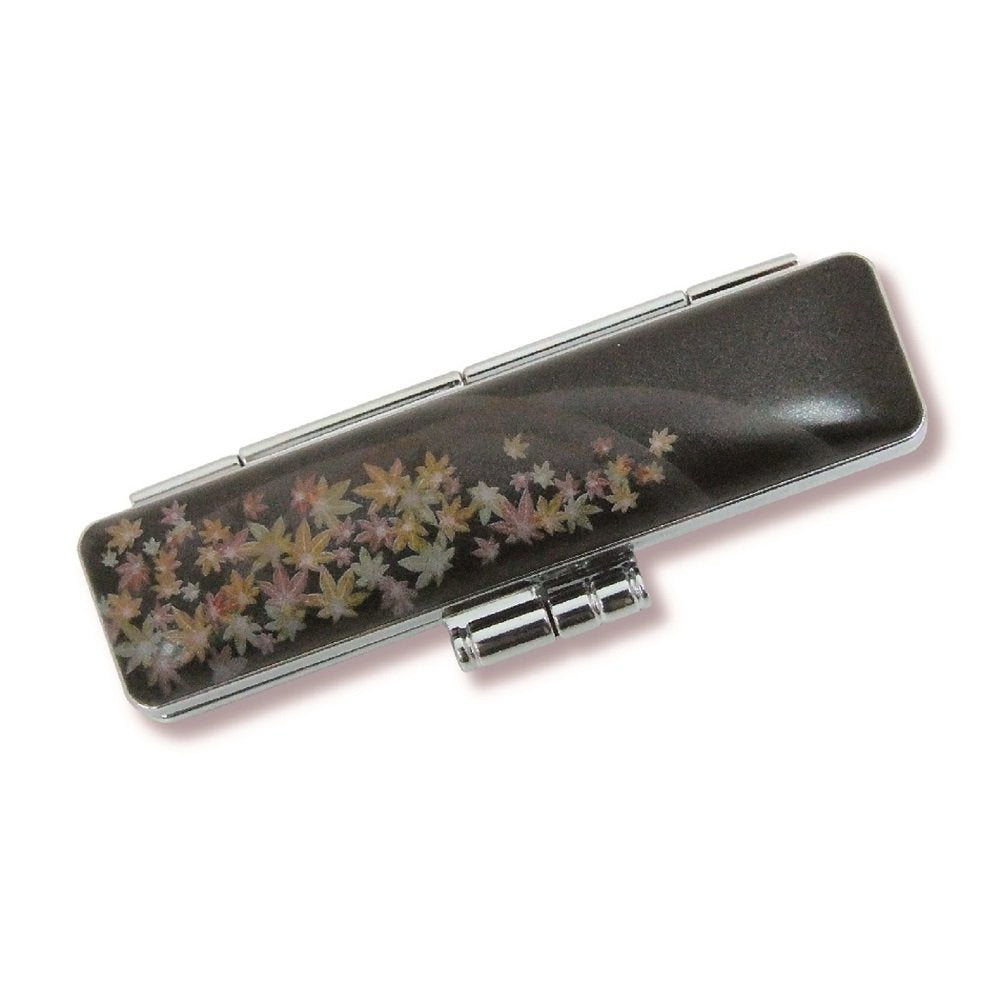 Sanby Taniever Kimi Seal Case TSK-75544 Black Autumn Leaves