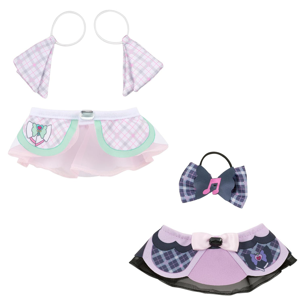BANDAI Kimi and Idol Pretty Cure ♪ Purirun & Melolon Matching Pretty Cure Costume Set 2