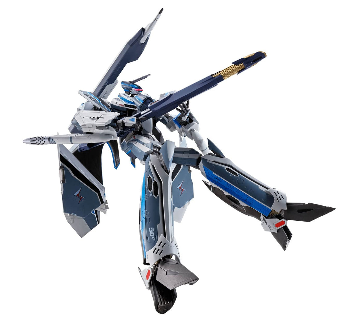 TAMASHII NATIONS Tamashi Nations - Macross Movie: Absolute Live!!!!!! - Bandai Spirits DX CHOGOKIN - VF-31AX KAIROS-Plus (Hayate IMMELMANN USE)