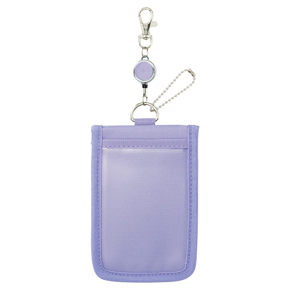 LIHIT LAB Myfa Trading Card Pass Case, Pushing Activity, Card Stand Case, Lilac Purple A3300-10