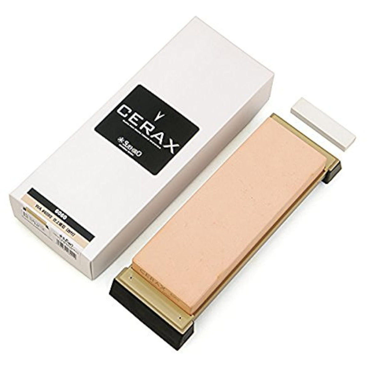 Suehiro CERAX soaking whetstone: Honing #6000, CERAX 6060: Ceramic sharpening stone, 8.07 x 2.87 x 0.9"