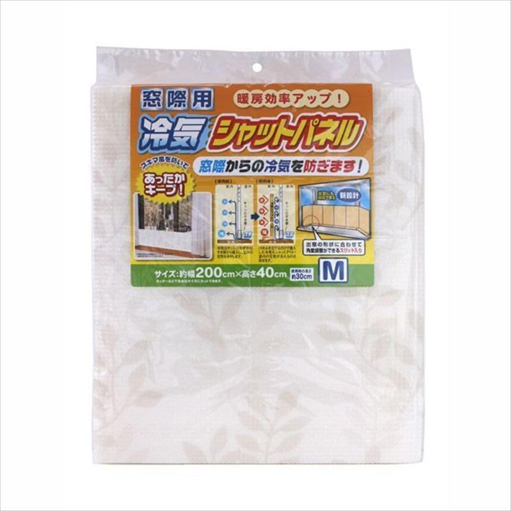 Wide Cold Air Shut Panel Leaf Size M Size (W x H x D): Approx. 78.7 x 15.7 inches (200