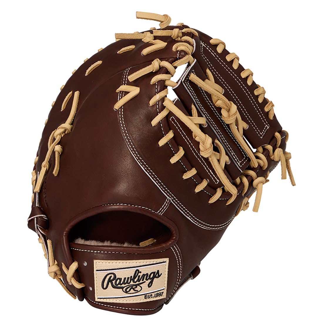 Rawlings GH6HPM535 Baseball Gloves, Hard, HOH Premium First Use, Espresso, 11.75 inches *for Right Throw
