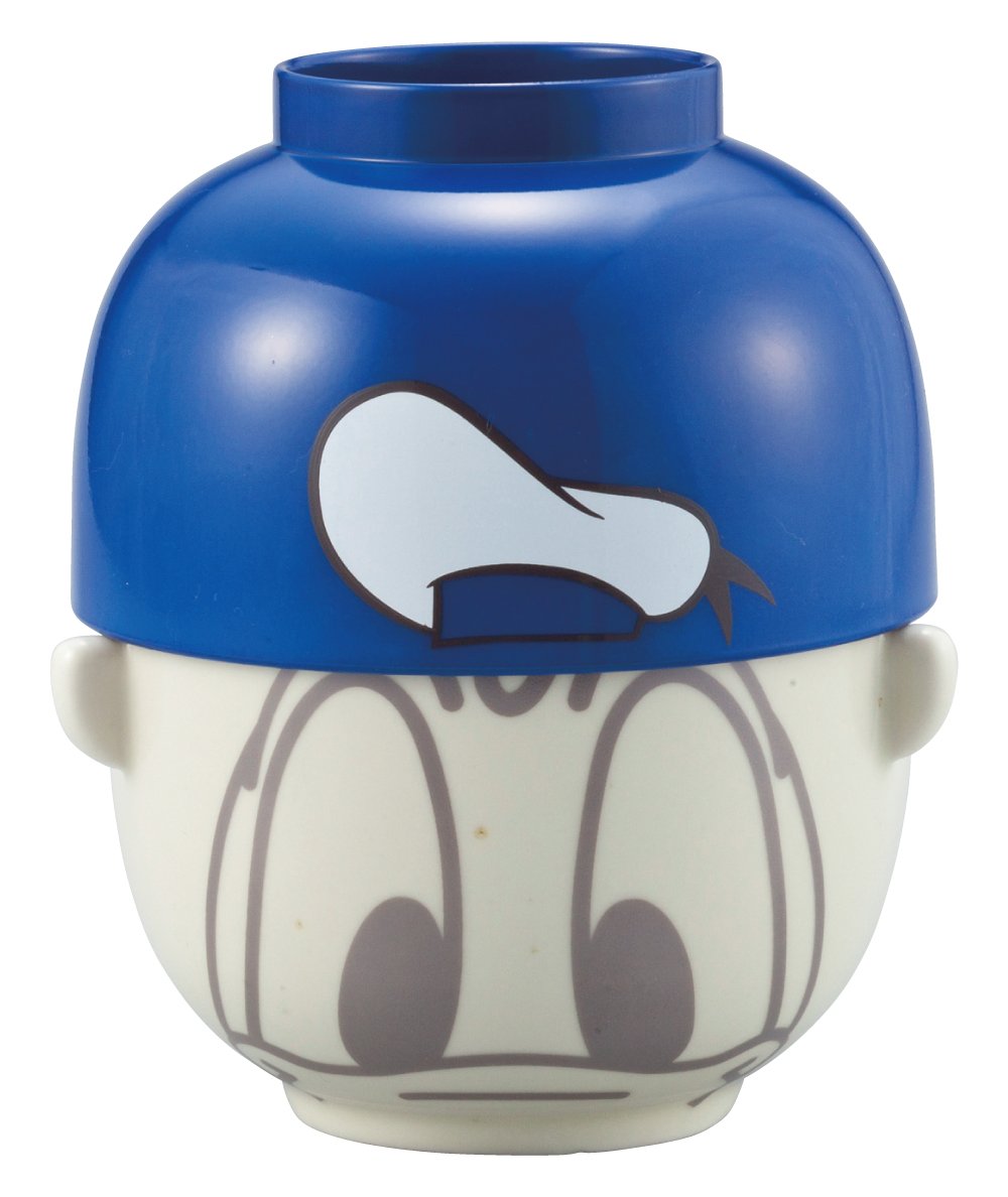 Bowl and Soup Bowl Set Shibuiro Series Large Donald Duck hat