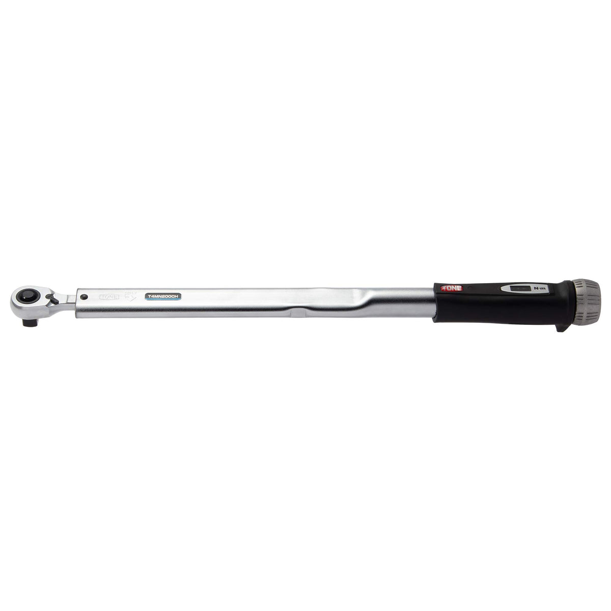TONE Torque Wrench Preset Type, 1/2-Inch Drive, 40-200Nm, T4MN200CH-QL