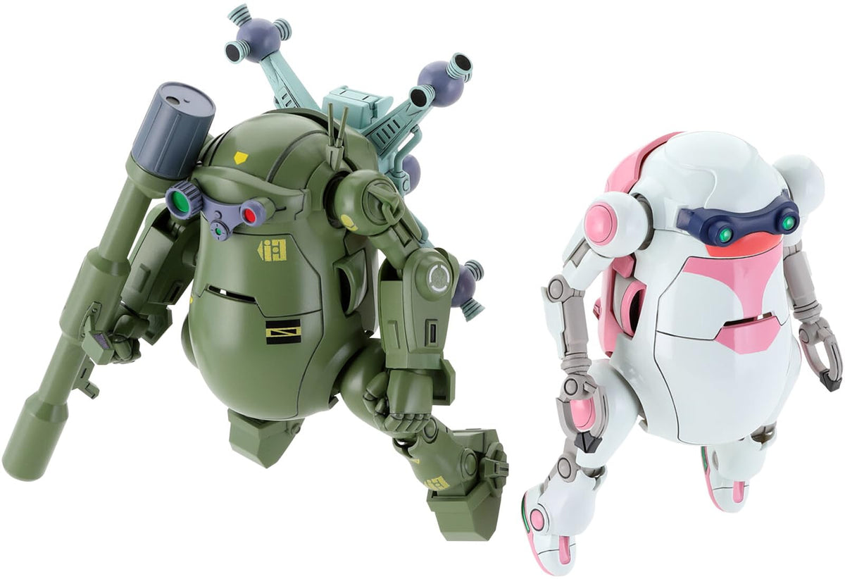 Hasegawa 64819 1/35 Mechatrowig Bottoms Collaboration Series Vol.5 "Raundomba & Fiana" Set of 2 Plastic Model