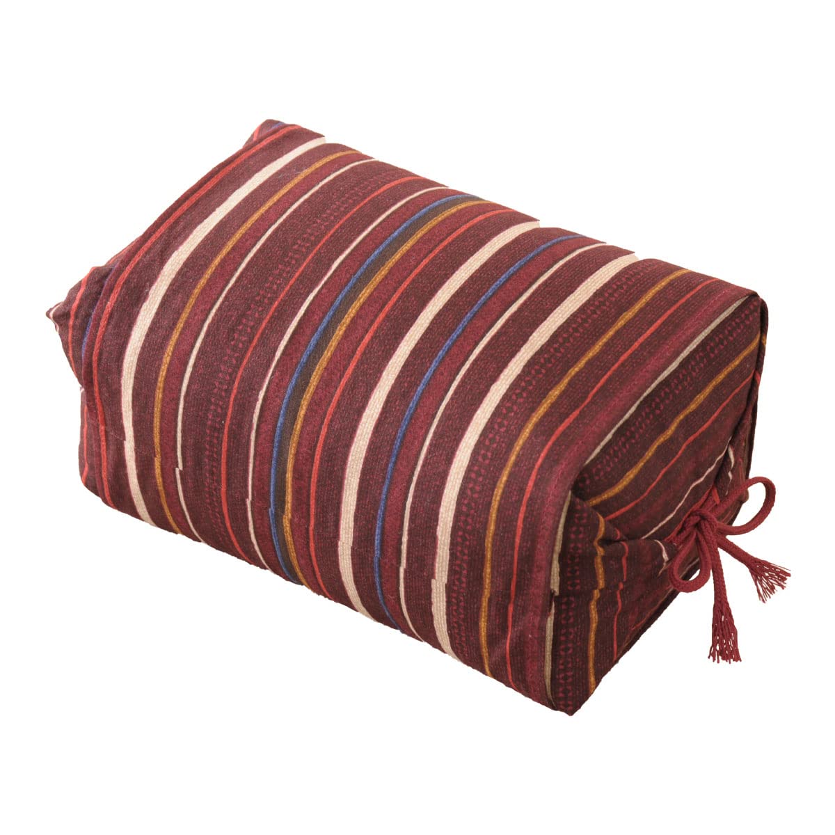 EMOOR Buckwheat Husk Pillow.(Deep Red) Made in Japan