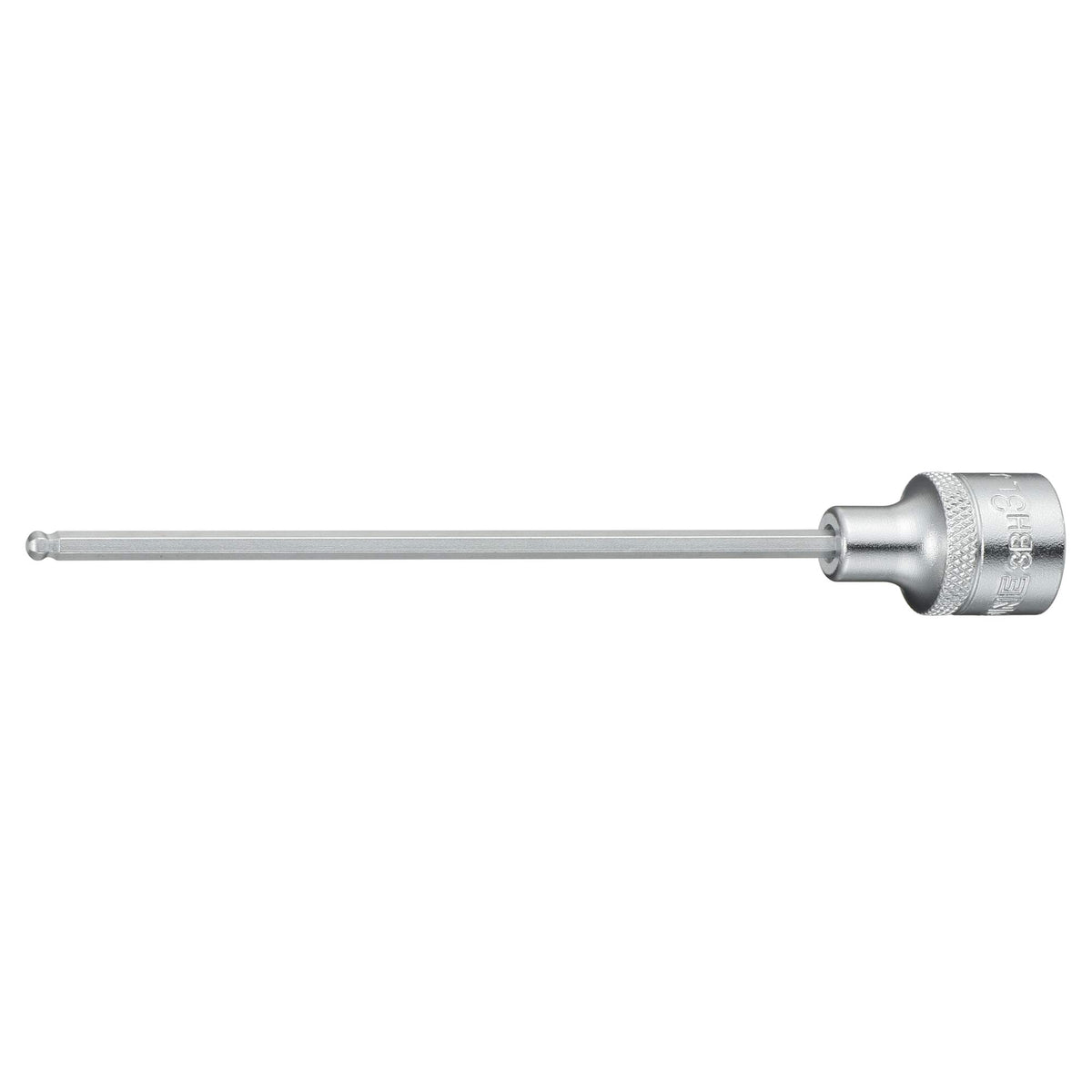 TONE Long Ball End Hex Socket, Metric, 3/8-Inch Drive, 3mm, 3BH-03L