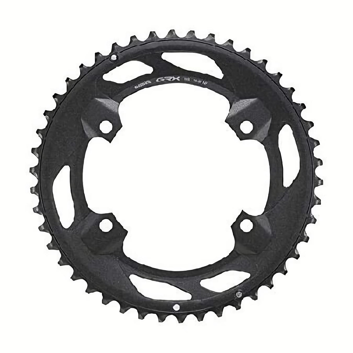 Shimano GRX Unisex's Y0K798010 Wheels, Black, 46 Teeth