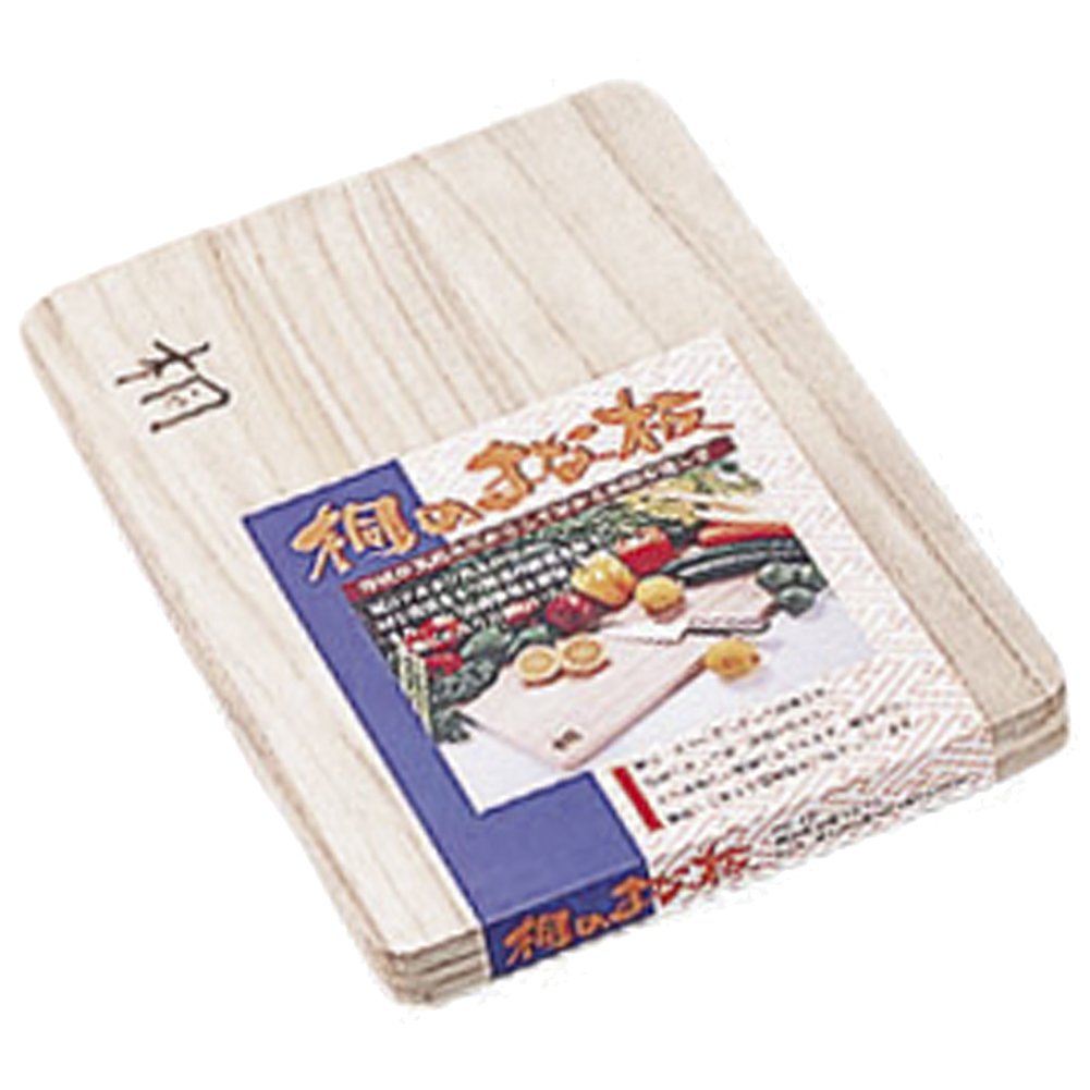 Hirosho HK-20 Paulownia Cutting Board, 0.8 x 11.8 x 17.7 inches (2 x 30 x 45 cm), Large