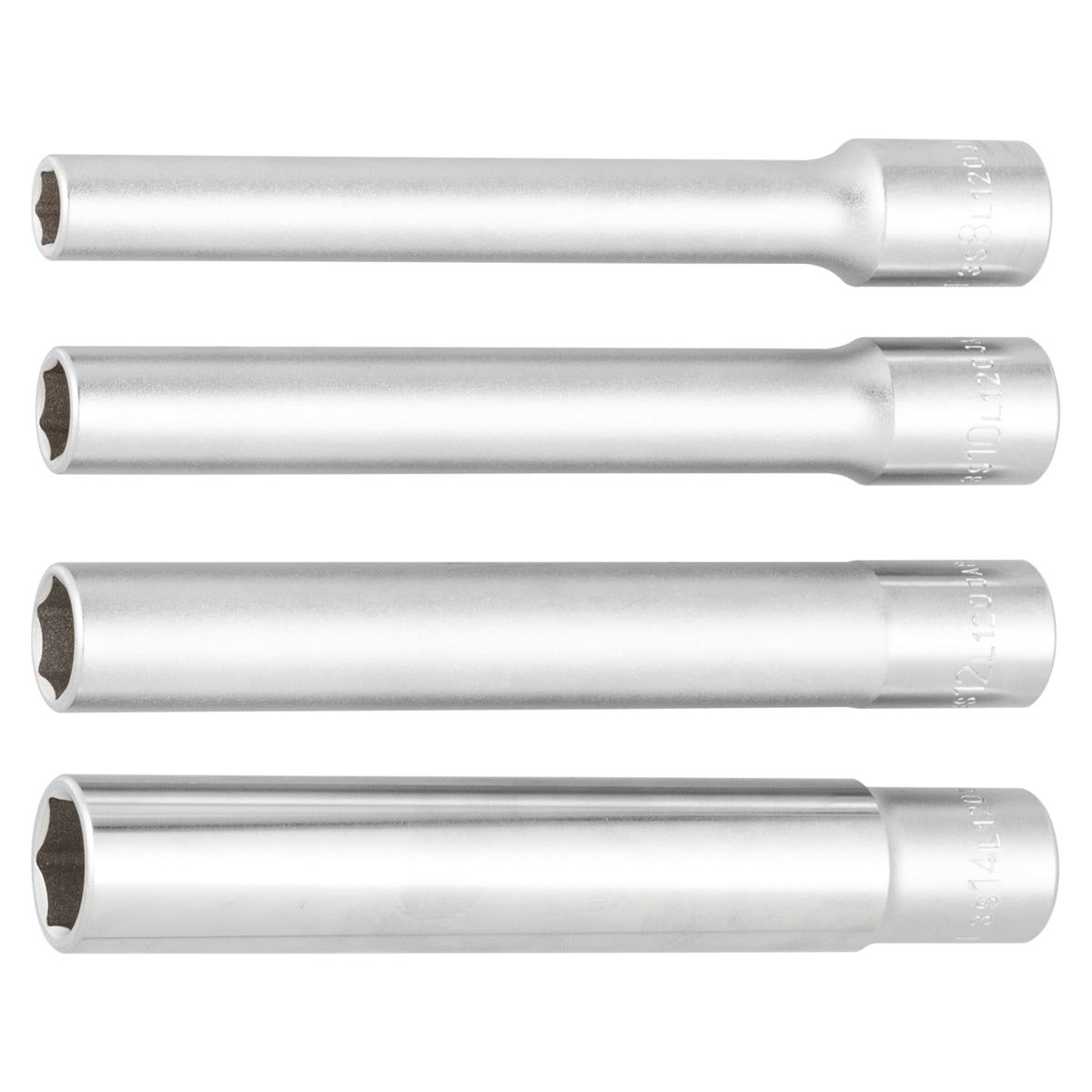 TONE 3SLL400 3/8" Drive 6 Point Metric Deep Socket Set