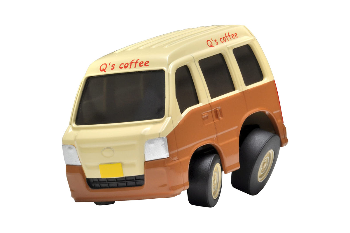 Choro Q Q's QS-04a Subaru Samber Van Cafe Finished Product 323563