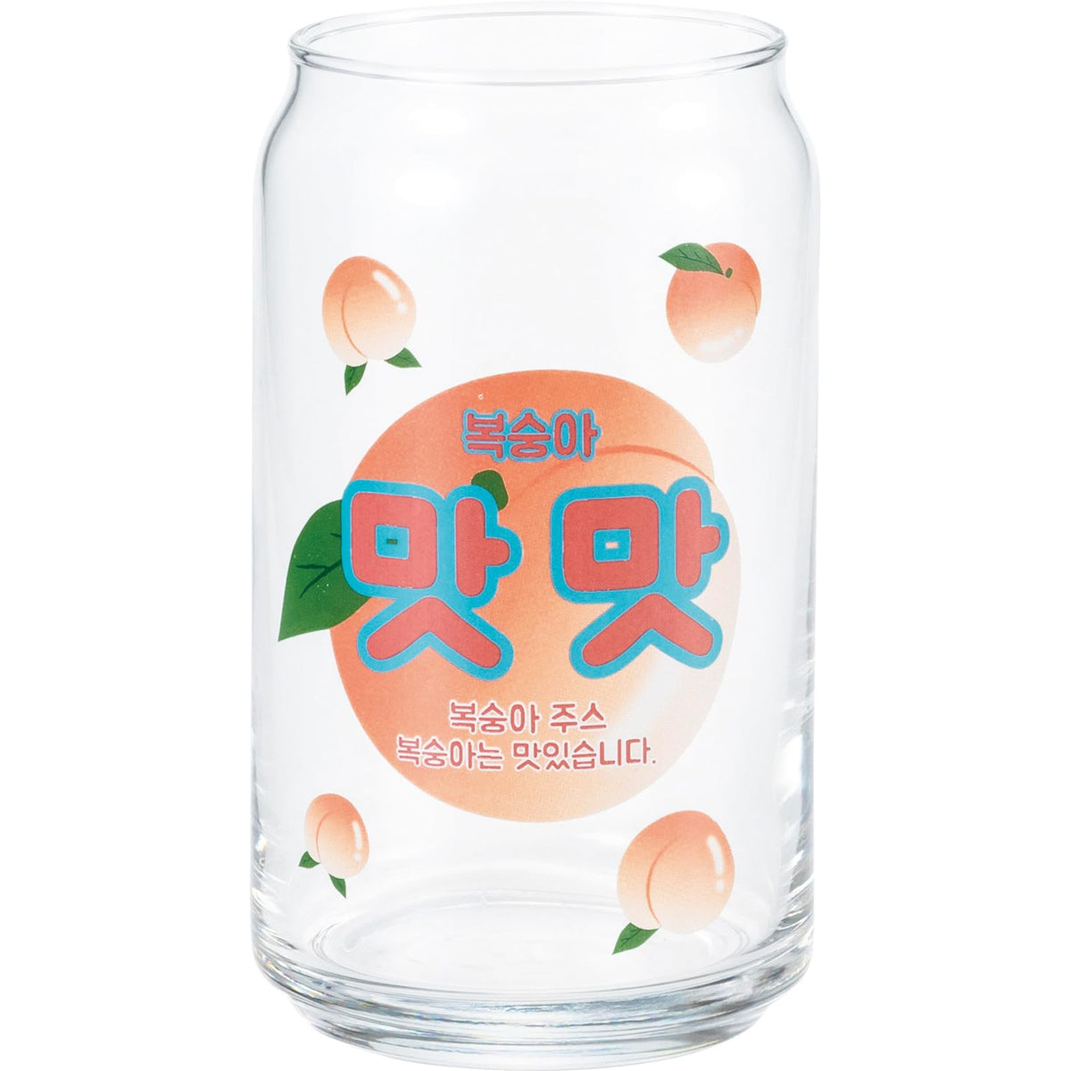 サンアート Sunart SAN4142-2 Funny Tableware, Can Shaped Glass Collection, Korean Style, Peach Glass, Miscellaneous Goods, Tableware, Made in Japan