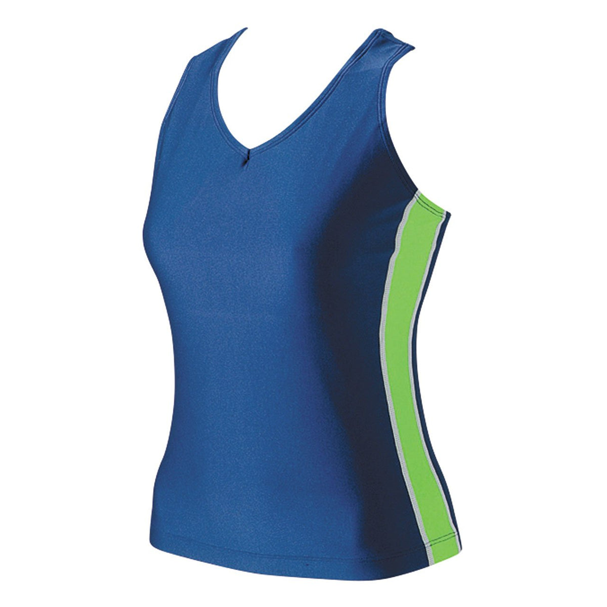 Footmark (Foot Mark) Women Fitness School Swimsuit Separetsu line Separetsu Tops 101,535 Green (07) 120