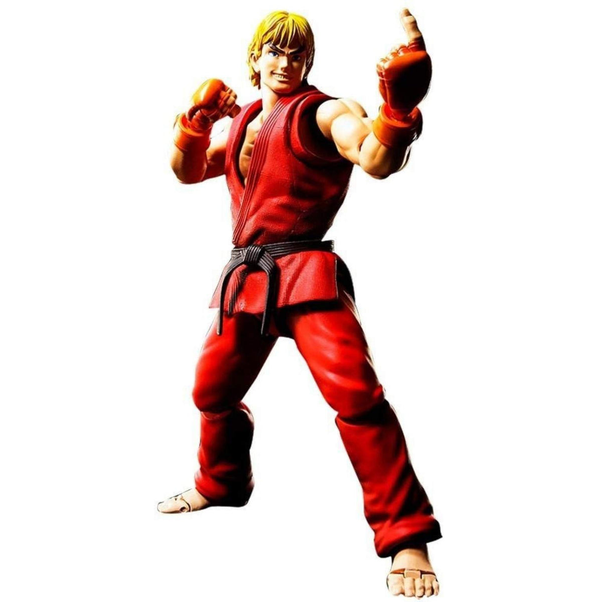 Bandai Tamashii Nations S.H.Figuarts Ken Masters "Street Fighter" Action Figure, Multi-colored, 8" (BAN23894)
